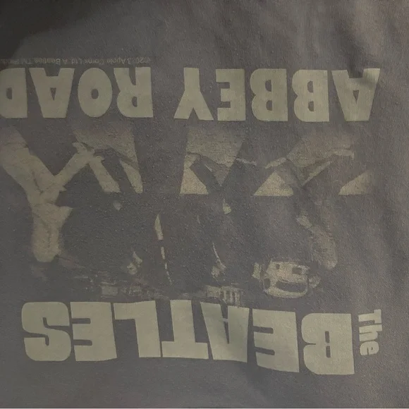 American Eagle Outfitters The Beatles Abbey Road Blue Crewneck Sweater - Picture 7 of 7